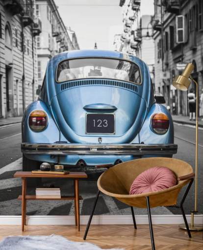 Blue Beetle Wall Mural