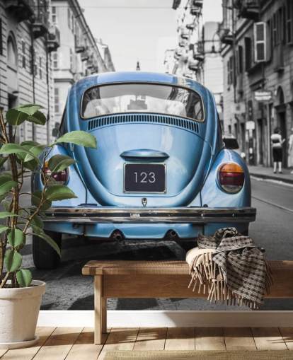 Blue Beetle Wall Mural