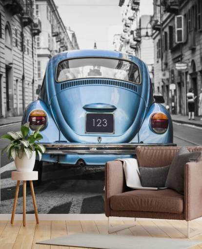 Blue Beetle Wall Mural