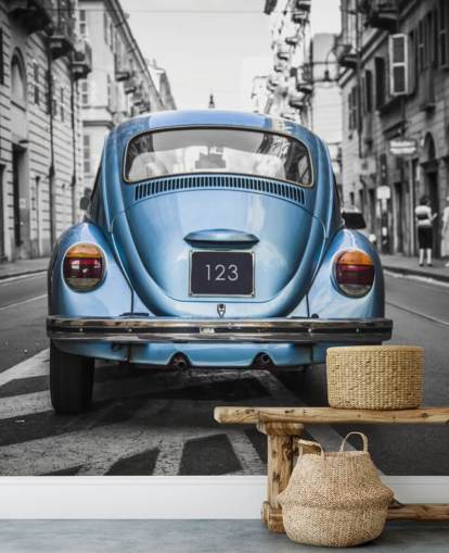 Blue Beetle Wall Mural