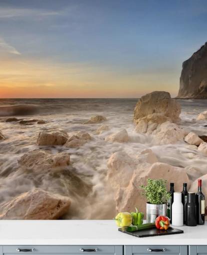 Denemarken Coast behang