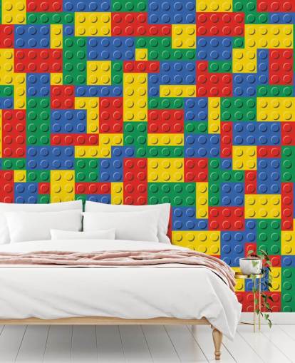 colourful lego bricks wallpaper