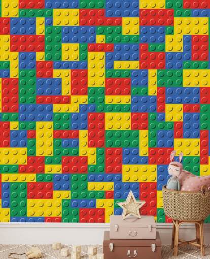 colourful lego bricks wallpaper