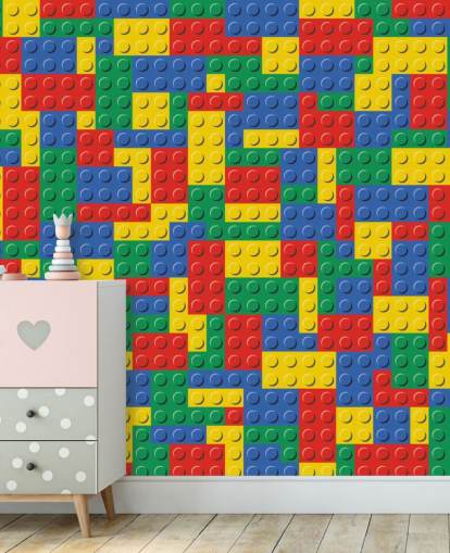 colourful lego bricks wallpaper