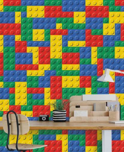 colourful lego bricks wallpaper