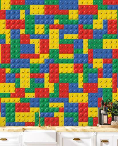 colourful lego bricks wallpaper