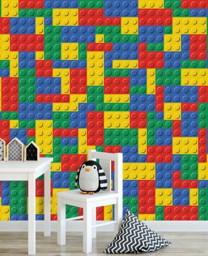 colourful lego bricks wallpaper