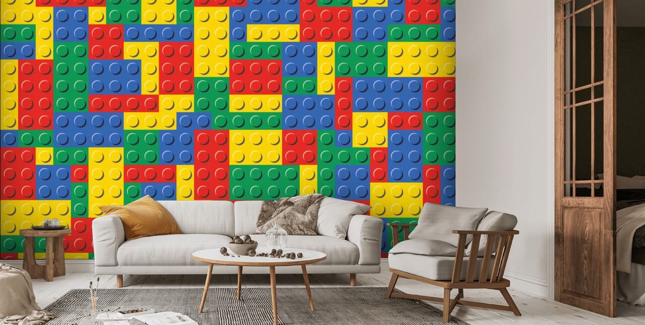 Carta da parati con mattoni Wallsauce IT