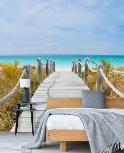 Papier Peint Fresque Promenade Caribbean