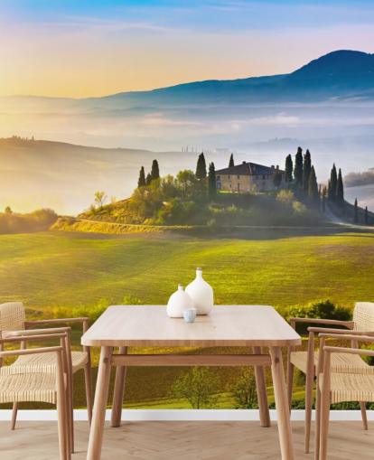 Italy Tuscany Wall Mural Italy Tuscany Wall Mural