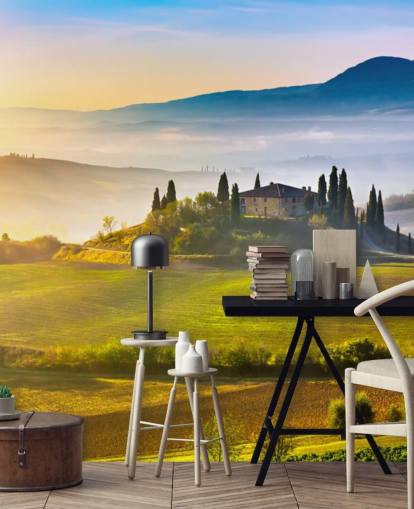 Italy Tuscany Wall Mural Italy Tuscany Wall Mural