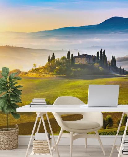 Italia Toscana Veggmaleri