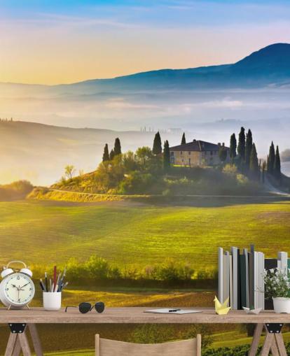Italy Tuscany Wall Mural Italy Tuscany Wall Mural