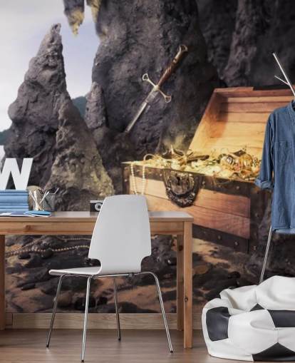 scrigno in carta da parati grotta scrigno in carta da parati grotta