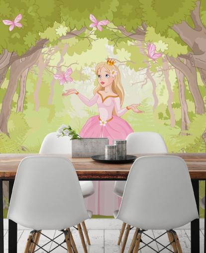 Papel pintado Pink Princess