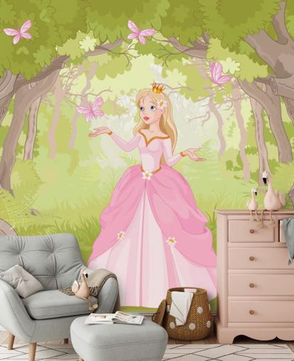 Rosa Prinzessin Hintergrundbild