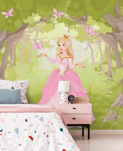 Papel pintado Pink Princess Papel pintado Pink Princess