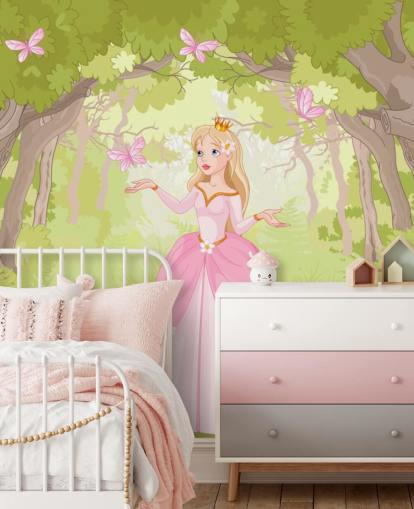 Pink Prinsesse Baggrund