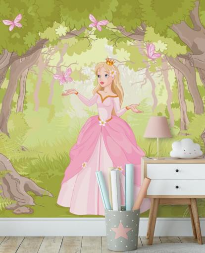 Carta da parati Pink Princess