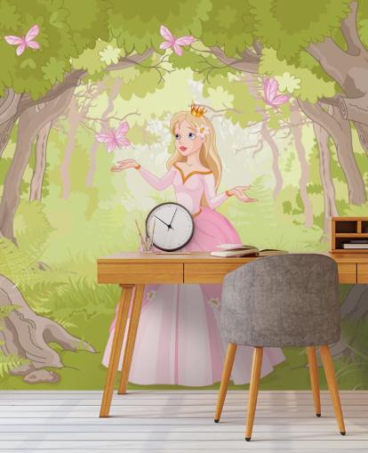 Papel pintado Pink Princess