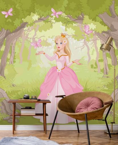 Carta da parati Pink Princess