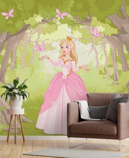 Papel pintado Pink Princess