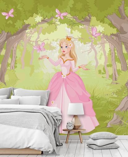 Papel pintado Pink Princess