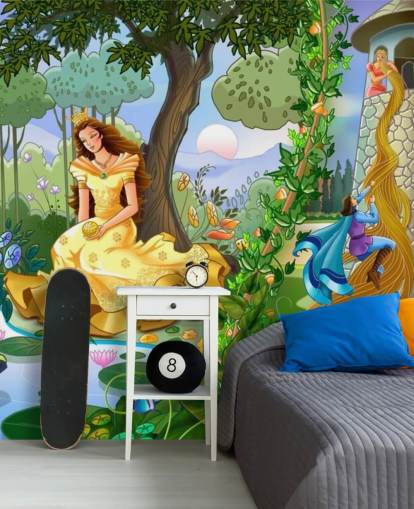 Princesses and Prince Wallpaper