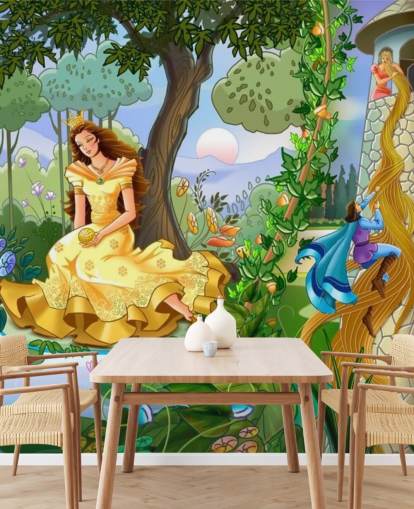 Princesses and Prince Wallpaper