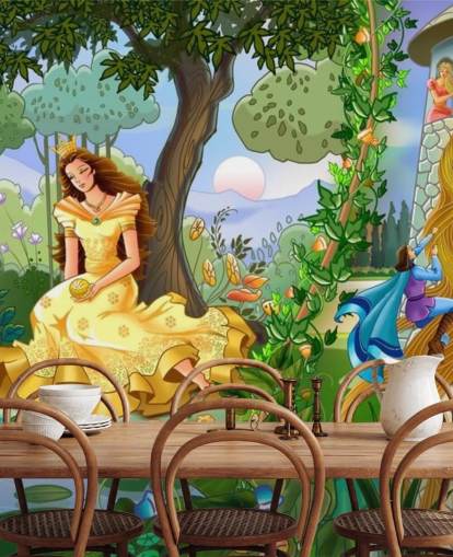 Fondo de pantalla Princesas y príncipe
