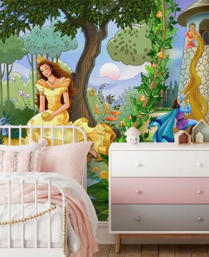 Princesas e Príncipe Wallpaper