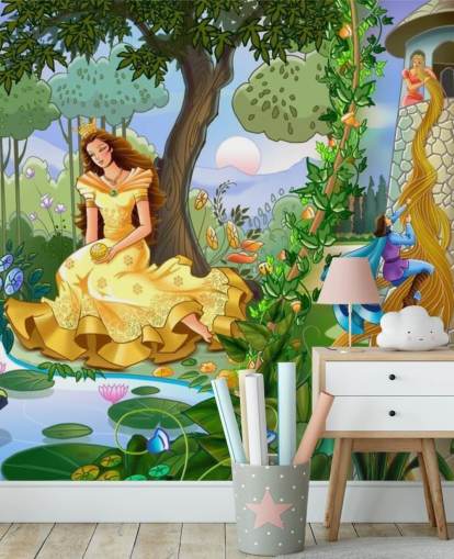 Prinsessat ja prinssi taustakuva