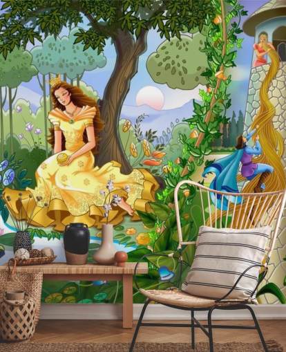 Princesas e Príncipe Wallpaper