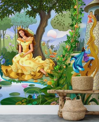 Carta da Parati Principesse e Principi