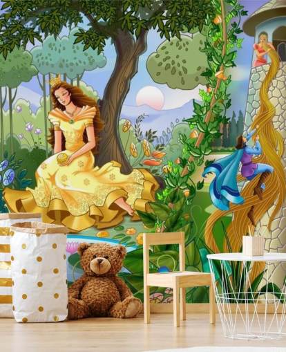 Princesses and Prince Wallpaper