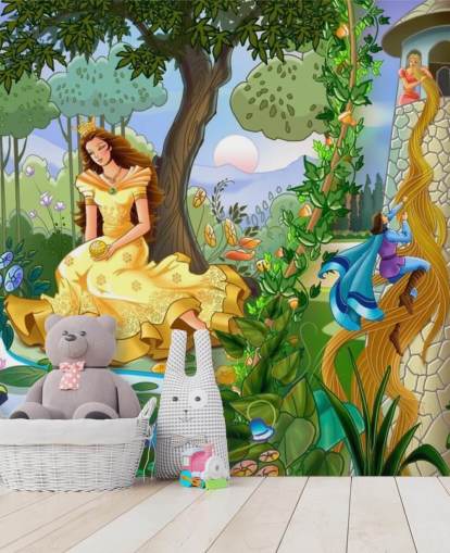 Princesses and Prince Wallpaper