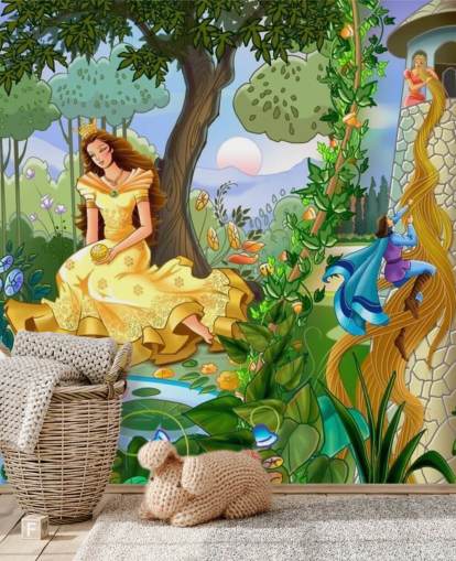 Papier Peint Princesses et Prince Papier Peint Princesses et Prince