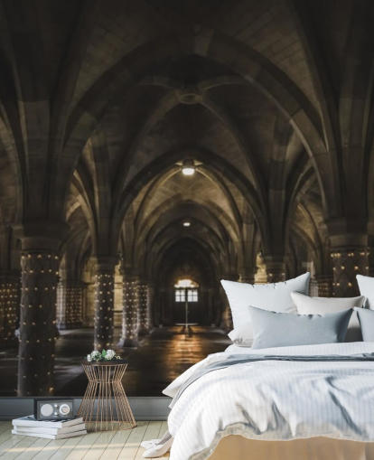 Undercroft-Tapete mit 3D-Effekt