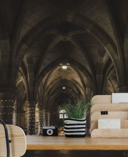 3d vaikutus Undercroft tapetti