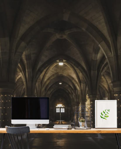 fondo de pantalla de efecto 3d undercroft