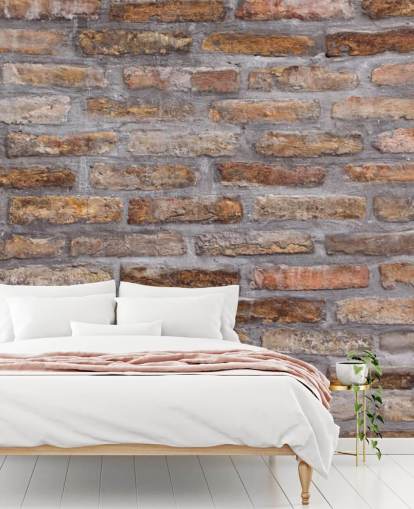 Background Pattern of Old Brick Wall Texture Brick Wallpaper