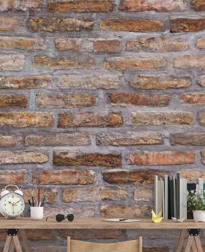 Background Pattern of Old Brick Wall Texture Brick Wallpaper