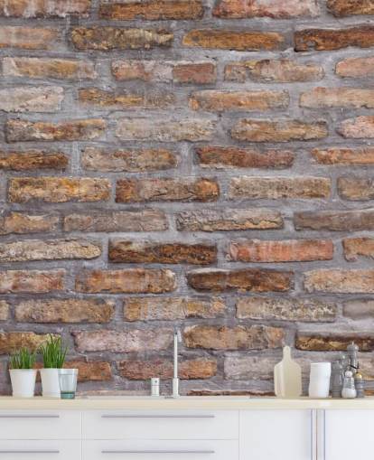 Modello di sfondo della vecchia struttura del muro di mattoni Brick Wallpaper Modello di sfondo della vecchia struttura del muro di mattoni Brick Wallpaper