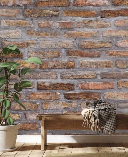 Background Pattern of Old Brick Wall Texture Brick Wallpaper