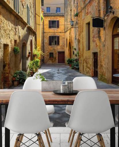 Toscania, Włochy, Montepulciano wallpaper