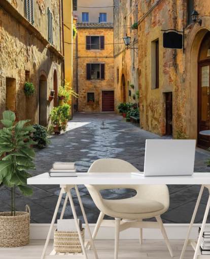 Toscania, Włochy, Montepulciano wallpaper