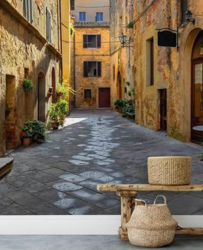 carta da parati Toscania, Włochy, Montepulciano