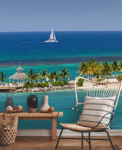 Ocho Rios Inlet, Jamaica wall mural