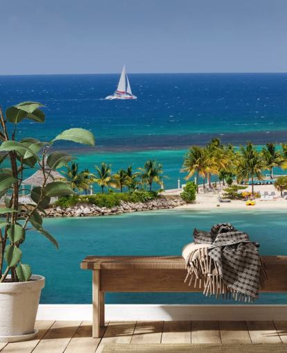 Ocho Rios Inlet, Jamaica wall mural
