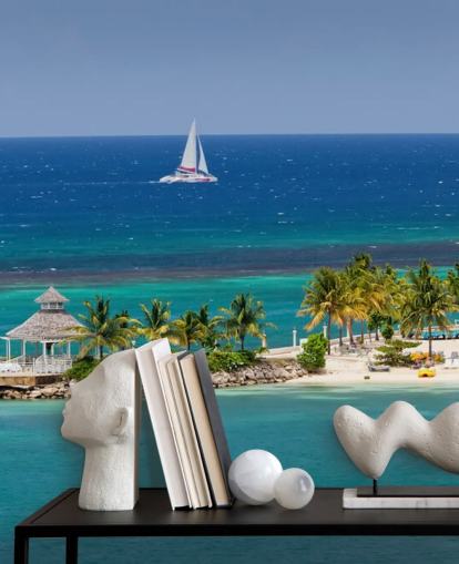 Ocho Rios Inlet, Jamaica wall mural